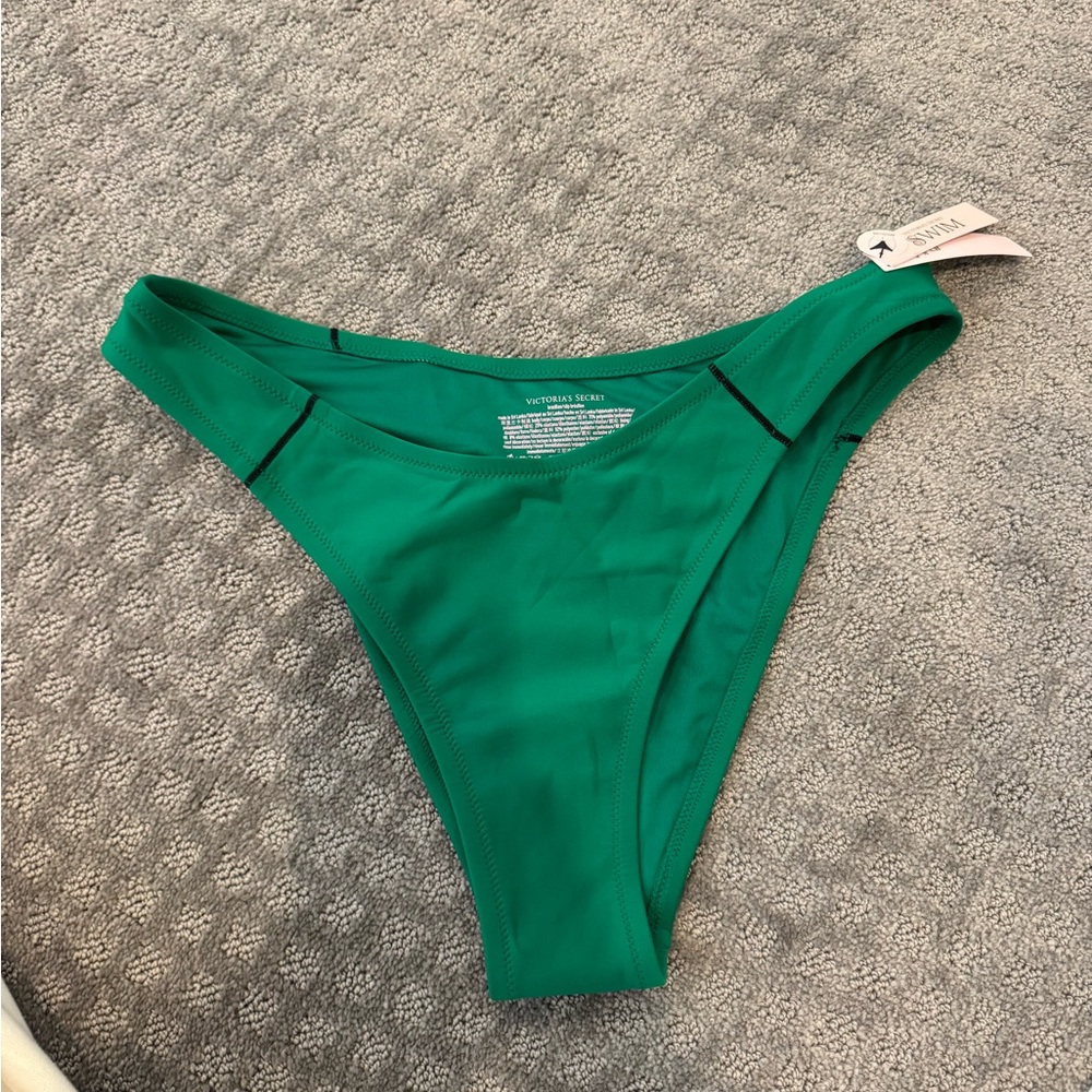 Victoria's Secret Emerald Green High-Cut Bikini